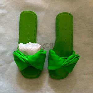 New Kate Spade Bikini Bow Slide Sandals